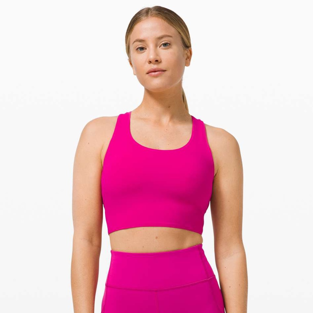 NEW lululemon stash it bra sonic pink